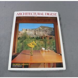 Architectural Digest Magazine March 2002 Georgia O’Keeffe Ghost Ranch NM